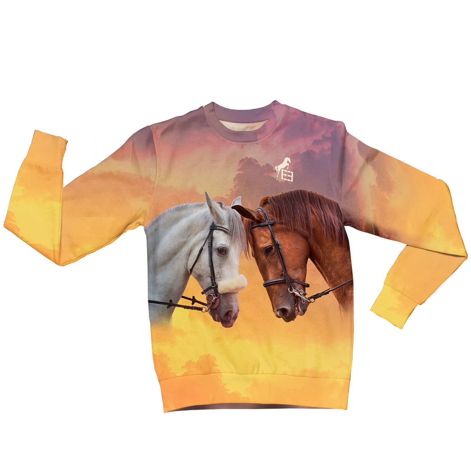 Sudadera para Dama Pareja Caballo